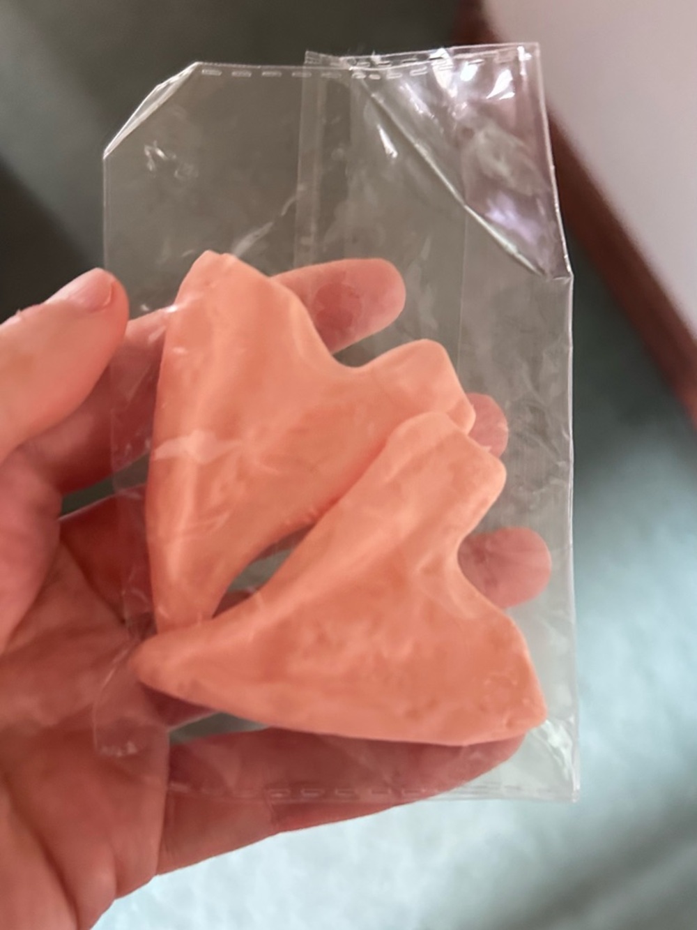 Peach Pink Silicone Earbud Tips - Pair